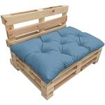 Cuscini blu pastello 120x80 cm per divani 