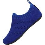Pantofole larghezza E casual blu numero 35 antiscivolo per l'estate per bambini Saguaro 