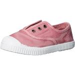 Sneakers slip on larghezza E casual rosa numero 30 di tela con stringhe per bambini Cienta 