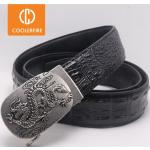 Accessori moda 100 cm business grigi in pelle di coccodrillo per Uomo 