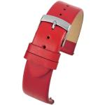 Ricambi per orologi vintage rossi per Donna con cinturino in pelle 