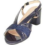 Sandali gioiello larghezza E blu numero 35 per Donna Cinzia Soft 