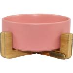 Insalatiere rosa chiaro in ceramica 