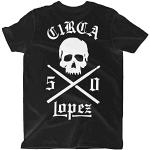 Circa Lopez 50 Tee t Shirt Black PE22