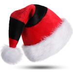 Cappelli rossi XL con pon pon da Babbo Natale per Uomo 