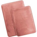 Set tappeti rosa in PVC 2 pezzi da bagno 