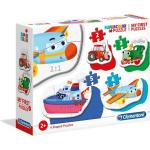 Clementoni - Puzzle Puzzle per bambini: trasporto - 1-39 Pezzi