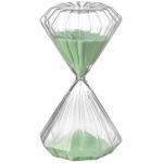 Clessidra Romantic - / 5 minuti - H 11 cm di Bitossi Home - Verde - Vetro