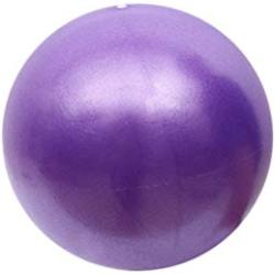 CLISPEED Yoga Pilates Ball Abdominal Exercise Small Fitness Ball Shoulder Rehabilitation Exercise Core Strengthen Home Abdominal Exercise (Purple 25cm)