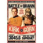 Close Up Poster Star Trek - Captain Kirk vs The Reptilian Gorn (61cm x 91,5cm)