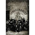 Poster neri Close up Sons of Anarchy 