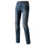 Jeans blu scuro di cotone da moto per Uomo Clover 