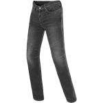 Jeans neri di cotone da moto per Uomo Clover 