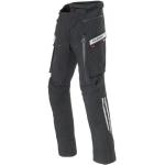 Pantaloni antipioggia neri metallizzati impermeabili da moto per Donna Clover 