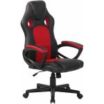 Sedie rosse in polipropilene con altezza regolabile da gaming 