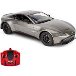 CMJ RC Cars™ Aston Martin Auto Telecomandata Aston Martin 1:14 Grigio con Licenza Ufficiale