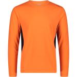Magliette & T-shirt scontate arancioni S oeko-tex sostenibili con scollo rotondo per Uomo CMP 