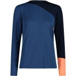 Magliette & T-shirt scontate color block blu XL con manica lunga per Donna CMP 