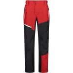 Pantaloni scontati rossi 4 XL di pile antivento impermeabili da sci per Uomo CMP 