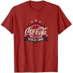 Coca-Cola Since 1886 Iconic Vintage Big Chest Logo Maglietta