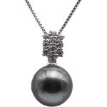 Collane nere in argento con pendenti per Donna Jyx pearl 