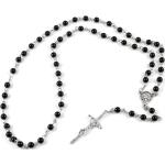 Collane nere in acciaio a rosario per Uomo Fort Tempus 
