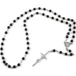 Collana rosario nera