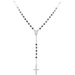 Collane scontate in argento a rosario per Donna Amen 