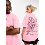 Magliette & T-shirt scontate rosa mezza manica con scollo rotondo per Donna Rolling stones 
