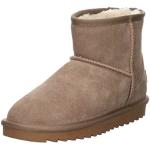 Colors Of California Ugg Boot In Suede Color Taupe