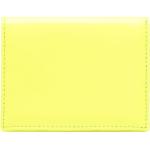 Portafogli giallo fluo di pelle per Donna Comme des Garçons 