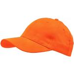 Cappelli arancioni con visiera per bambini 