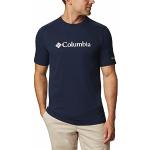 Magliette & T-shirt blu navy S di cotone mezza manica con manica corta per Uomo Columbia 
