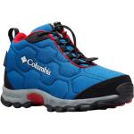 Stivali larghezza E scontati blu numero 30 di pile con stringhe impermeabili trekking per Donna Columbia Firecamp 