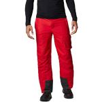 Pantaloni rossi XL da sci per Uomo Columbia 