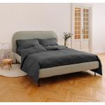 Completo all-in in percalle 1 P (90x200 cm) / Antracite / percalle