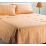 Biancheria da letto scontata barocca arancione 90x200 cm Caleffi 