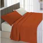 Completi letto singolo 90x200 cm di cotone tinta unita Italian Bed Linen 