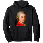 Compositore classico Wolfgang Amadeus Mozart 1756-1791 Felpa con Cappuccio