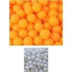 Palline gialle di plastica ping pong 