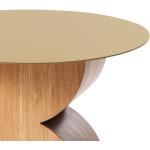 Tavolini marroni Taglia unica in legno di quercia 