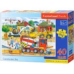 Puzzle giganti per bambini cantiere Castorland 