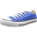 Sneakers larghezza E casual blu numero 40 di gomma per Donna Converse All Star OX 