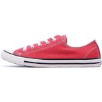 Sneakers larghezza E casual rosse numero 38 per Donna Converse All Star Dainty 