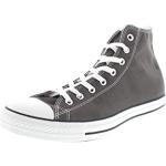 Sneakers alte larghezza E casual grigio scuro numero 36 di cotone per Donna Converse All Star 