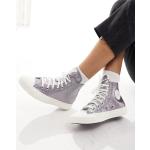 Converse - Chuck Taylor All Star Hi - Sneakers alte color argento glitterato