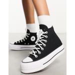 Converse - Chuck Taylor All Star Lift - Sneakers alte nere con suola platform-Nero