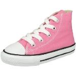 Sneakers alte larghezza E casual rosa numero 24 per bambini Converse Ctas 