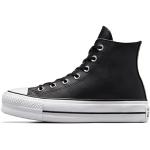 Sneakers larghezza E scontate casual nere numero 39 di tela per Donna Converse Ctas 