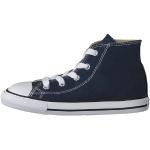 Sneakers alte larghezza E casual blu navy numero 22 per bambini Converse Ctas 